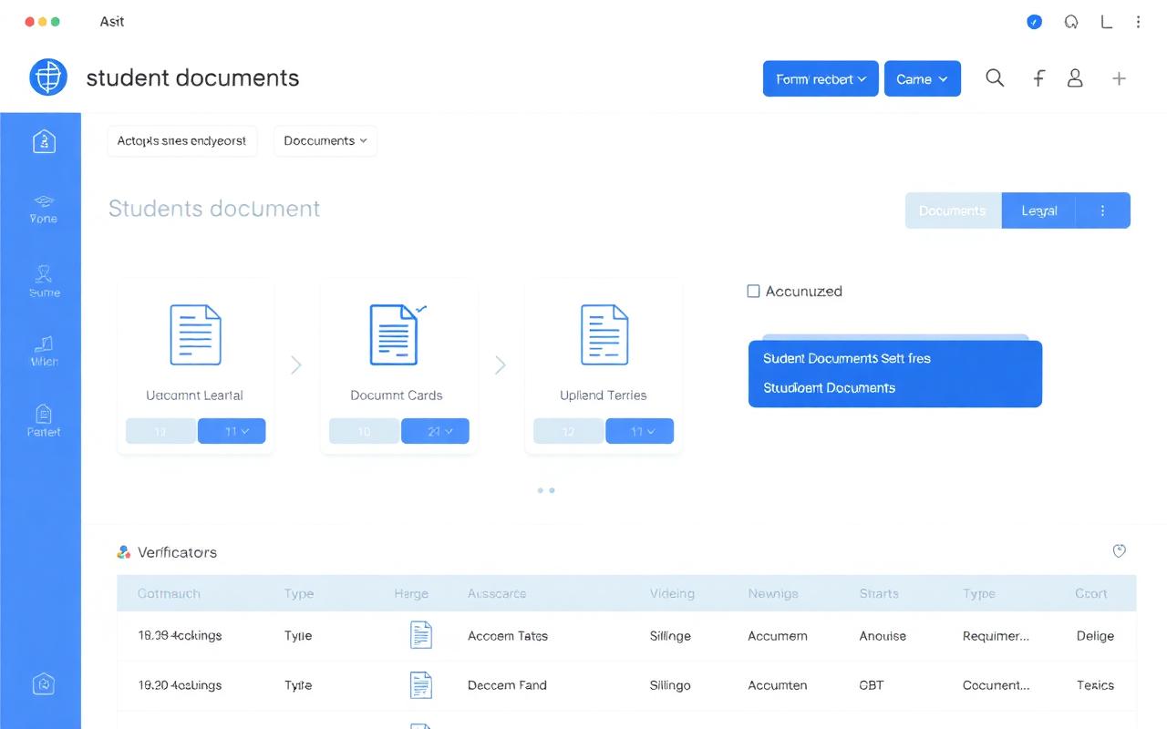 Documents module preview with built-in AI
