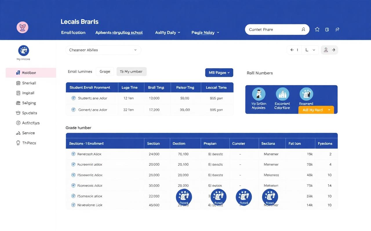 Enrollment module preview with built-in AI