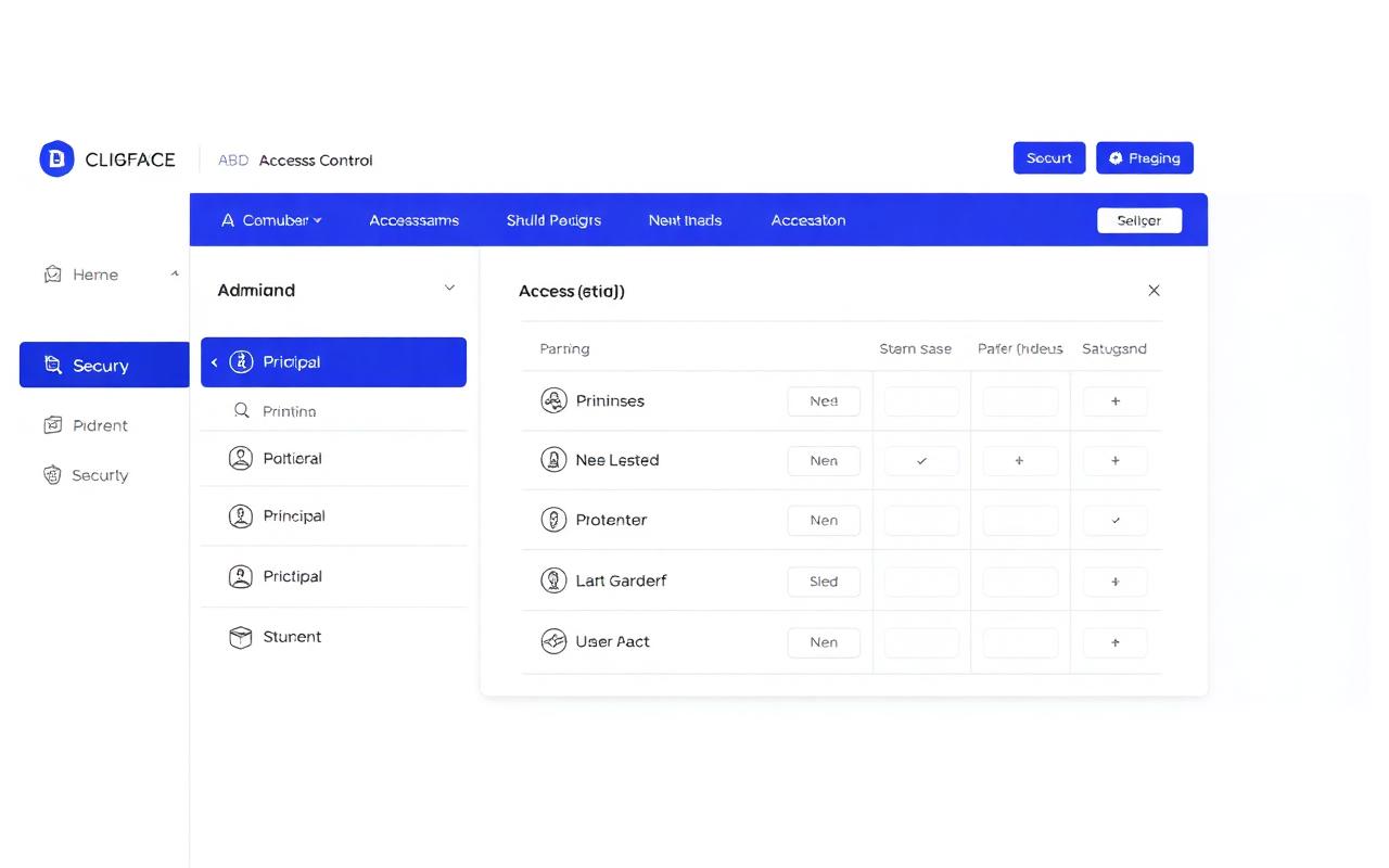 Role-Based Access module preview with built-in AI